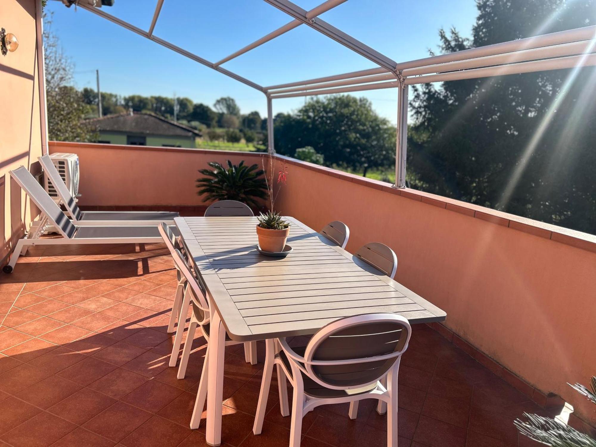 Apartmán Albi'S House,Terrazza ,Wi-Fi, Parcheggio, Ac Lucca Exteriér fotografie